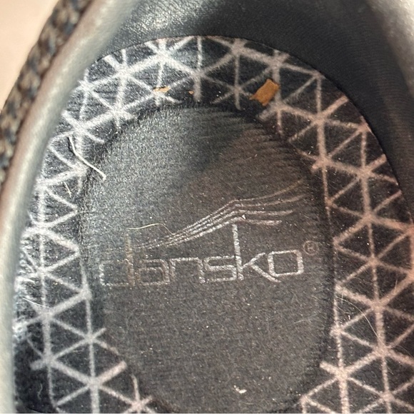 DANSKO Sz 41 Paisley Waterproof Vibram Sole Lace Up Leather Sneakers - Picture 4 of 11